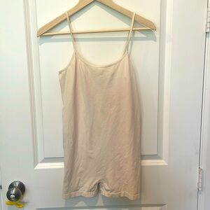 Free People (Intimately) Seamless Romper in black and cream